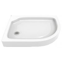 Душевой поддон Veconi асимметричный Tezeo acrylic (левый)1200x800x140 мм