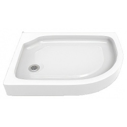 Душевой поддон Veconi асимметричный Tezeo acrylic (левый) 1200x900x140 мм