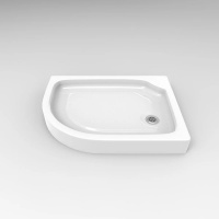 Душевой поддон Veconi асимметричный Tezeo acrylic (правый) 1200x900x140 мм