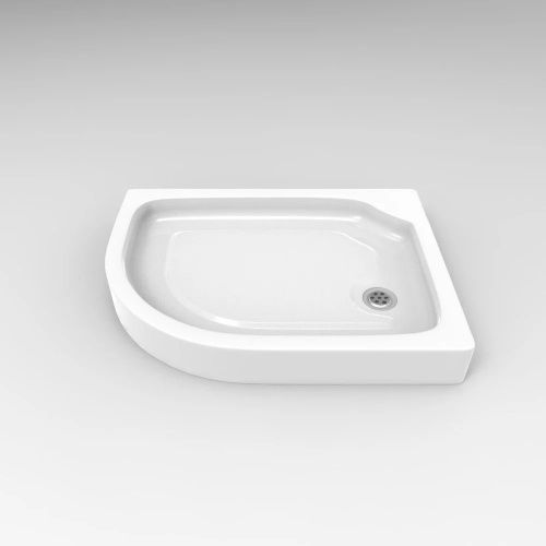 Душевой поддон Veconi асимметричный Tezeo acrylic (правый) 1200x900x140 мм купить в интернет магазине Санрай73