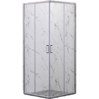 Душевой угол Veconi раздвижной прямоугольный RV30-12080PR-01-19C3 1200x800x1900,хром,прозрачное