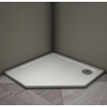 Душевой поддон Veconi  пятиугольный (трапеция) Tezeo stone 900x900x30 мм