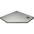 Душевой поддон Veconi  пятиугольный (трапеция) Tezeo stone 900x900x30 мм