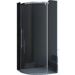 Душевой угол Veconi распашной полукруглый RV06-90PL-01-19C1 900x900x2000,хром,прозрачное