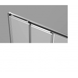 Душевой угол Veconi раздвижной прямоугольный RV045-160120PR-02-19C1 1600х1200х1850,хром,Pear