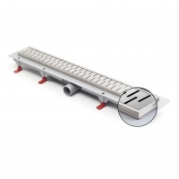 Водоотводящий желоб Veconi Medium 450 мм,сатин