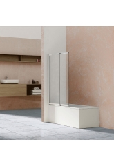 Шторка на ванну Vincea VSB-1E100CL 1000х1450 хром прозрачное new