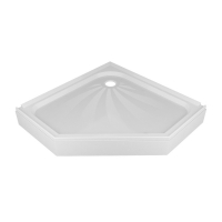Поддон душевой Alex Baitler AB9017V-1, пятиугольный 90х90х17