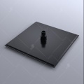 Верхний душ 3D квадратный RGW SP-82B 300*300 черный