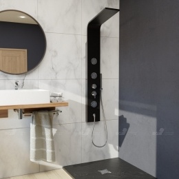 Душевая панель RGW SP-04B 1500мм черный