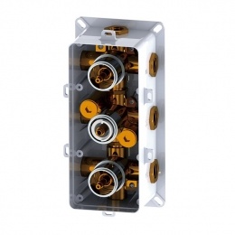 Встраиваемый термосмеситель RGW SP-41 круглые диверторы