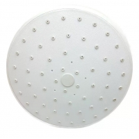 Верхний душ ERLIT 150 мм белый, без подсветки
