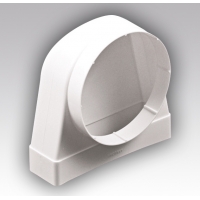 Соединитель 60мм х 204мм/Ø125мм угл плоский/круглый 620СК 12,5КП