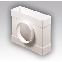 Соединитель 60мм х 120мм Т-образный с выходом на Ø125мм 612ТФ12,5П Era