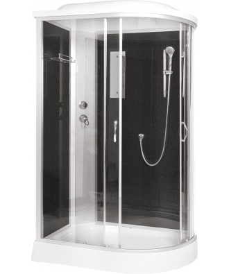Душевая кабина Erlit ER3512PL-C4, 120х80х215, низкий поддон