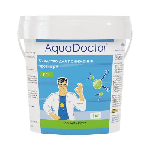 pH Minus 1 кг AquaDoctor купить в интернет магазине Санрай73