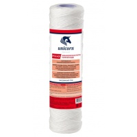 Картридж 10" на  5мкм UNICORN из полипропиленового шнура для горячей воды