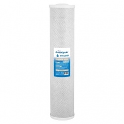 Картридж сорбционный Аквабрайт Big Blue 20, прессованный активированный уголь, для холодной воды