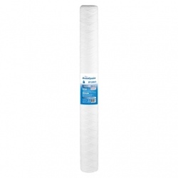 Картридж 20" на 20мкм Аквабрайт Slim Line веревочный полипропилен для холодной воды