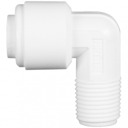 Угловой переходник штуцер-JOHN GUEST 1/4 трубка-1/8 внешняя резьба