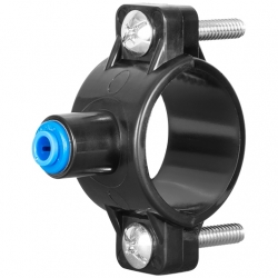 Хомут для подключения к канализации JOHN GUEST 1/4 трубка х 40 мм