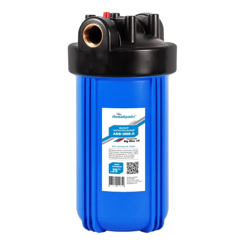 Фильтр магистральный Аквабрайт Big Blue 10, 1, для холодной воды купить в интернет магазине Санрай73