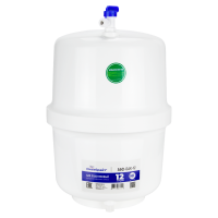 Бак накопительный Аквабрайт пластиковый 12 л., для систем обратного осмоса, 1/4 дюйма