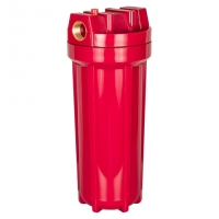 Фильтр магистральный Аквабрайт Slim Line 10, 1/2, усиленный корпус для горячей воды