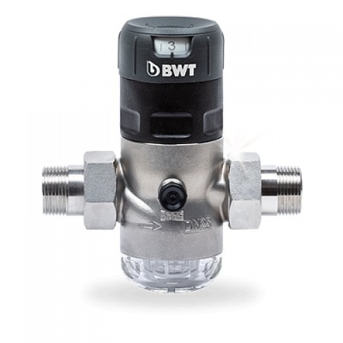 Редуктор давления BWT D1 Inox 1/2" на горячую воду купить в интернет магазине Санрай73