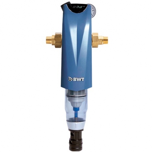 Фильтр с автоматической промывкой BWT Infinity AP 1 1/2 HWS (с редуктором давления и обратным клапан купить в интернет магазине Санрай73