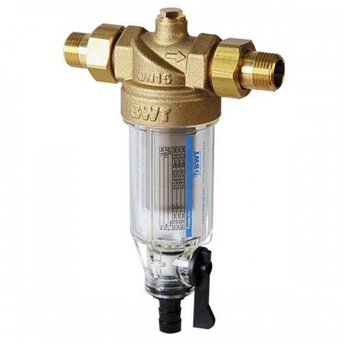 Фильтр прямой промывки BWT Protector mini C/R 1/2 (30 мкр) холодная вода купить в интернет магазине Санрай73