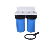 Фильтр магистральный + картридж 10BB ДВОЙНОЙ АКВАСТИЛЬ