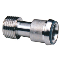 Отвод универсальный телескопический Giacomini 3/4"нр х 3/4"накидная гайка, хром