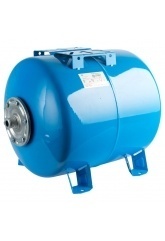 Гидроаккумулятор 50л Stout STW-0003 горизонтальный синий 10 bar 100°С
