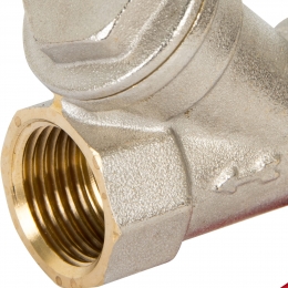 Кран-фильтр шаровой 1/2"ВР/ВР 200 мкм Valfex бабочка