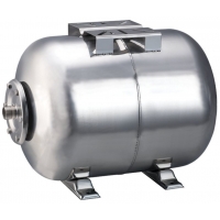 Гидроаккумулятор 24л Vodotok БМ-24-Н горизонтальный нержавеющая сталь 7 bar 99°С