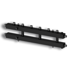 Гидравлический коллектор Север KM4 горизонтальный до 70 кВт, 4 контура