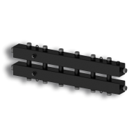 Гидравлический коллектор Север KM7 горизонтальный до 70 кВт, 7 контуров