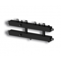 Гидравлический коллектор Север KM2+1 горизонтальный до 70 кВт, 3 контура