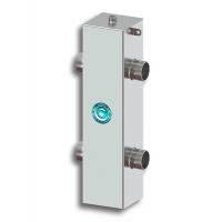 Гидравлический разделитель Север 140 Aisi до 140 кВт, сталь нержавеющая