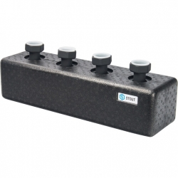 Коллектор стальной распределительный STOUT SDG-0016 DN 25, 2 контура