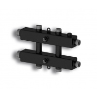 Гидравлический коллектор Север KM3 горизонтальный до 70 кВт, 3 контура