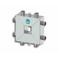 Гидравлический разделитель с коллектором Север Компакт Aisi кольцевой до 50 кВт, 3 контура, нержавею