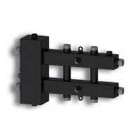 Гидравлический разделитель с коллектором Север M3 горизонтальный до 70 кВт, 3 контура