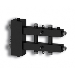 Гидравлический разделитель с коллектором Север M3 горизонтальный до 70 кВт, 3 контура