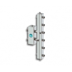 Гидравлический разделитель с коллектором Север V3 Aisi вертикальный до 70 кВт, 3 контура, сталь нерж