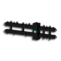 Гидравлический разделитель с каскадным узлом и коллектором Север BKM3 до 70 кВт, 3 контура