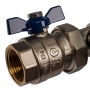 Коллекторная группа Stout SMB-0473 1"х3/4" 4 выхода, с расходомерами
