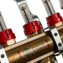Коллекторная группа Stout SMB-0473 1"х3/4" 4 выхода, с расходомерами