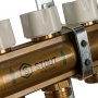 Коллекторная группа Stout SMB-0473 1"х3/4" 4 выхода, с расходомерами